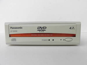 Panasonic製 SCSI外付け DVD-RAMドライブ LF-D200J (ACアダプター、新品メディア付属) 