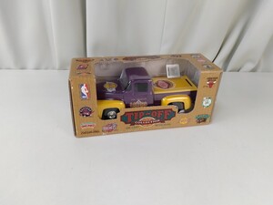 ERTL Lakers トラック 貯金箱 メタルバンク オフィシャル 当時物 レア レイカーズ コレクション