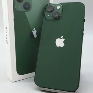 Apple iPhone13 128GB Green A2631 3K583J/A バッテリ100% ■SIMフリー★Joshin2631【1円開始・送料無料】