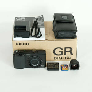 [外付けファインダー付] RICOH GR DIGITAL 初代機 / コンパクトデジタルカメラ / リコーGR