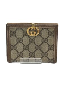 GUCCI◆2つ折り財布/-/BRW//