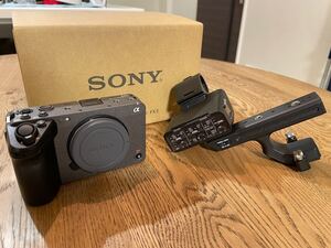 1円～ 新品級 SONY ソニー シネマライン Cinema Line FX3 プロフェッショナルカムコーダー α 付属品完品 Eマウント ミラーレス一眼