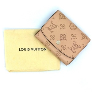 ルイヴィトン LOUIS VUITTON ポルトフォイユ イリス コンパクト 二つ折り財布 モノグラム マヒナ M82757 ローズジャスミン TN2119