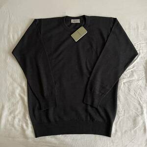 新品　ジョンスメドレー　SWEATER SERIES M グレー　A4369