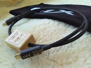 Wires made by U.K☆ サウンドUSB2.0 A-B 6N OCCシルバーコート 1.0M 未使用新品 