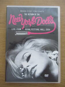 DVD NEW YORK DOLLS LIVE FROM ROYAL FESTIVAL HALL 2004 