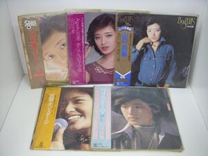 〇　LP　レコード　山口百恵　ヒット全曲集　他　5枚セット　中古