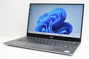 1円スタート Dell XPS13 9360 第7世代 Core i7 メモリ16GB SSD512GB Windows11 ノートパソコン 高解像度 3200×1800