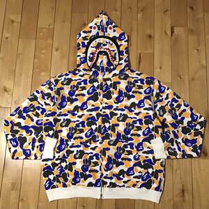 ★前橋限定★ Maebashi city camo シャーク パーカー Lサイズ shark full zip hoodie a bathing ape BAPE エイプ ベイプ 都市限定 迷彩 go5