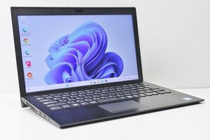 1円スタート ノートパソコン Windows11 WPS office搭載 VAIO Pro PG VJPG1113 第8世代 Core i5 SSD256GB メモリ8GB フルHD 13.3 カメラ