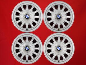 【激安 中古 4本セット】 BMW 5シリーズ E39 純正 アルミホイール 15インチ 7J インセット+20 PCD120 5穴 ハブ径Φ74 cc15