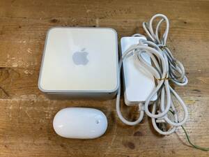 Apple アップル Mac mini A1176 マウス A1197 22421y OS X 1.66GHz Intel Core Duo 512MB 667MHz DDR2 SDRAM