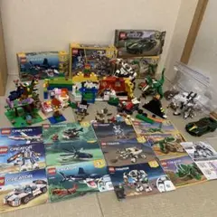 大量　LEGO 恐竜　車　正規品　3-in-1 ロボット　魚　お家　ガンダム