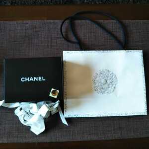 値下げ★美品★本物★CHANEL★購入時BOXセット★カメリアショッパーバッグ