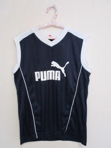 ё　PUMA プーマ　ё ジャージタンクトップ ■150cm■紺