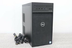 D【i7第9世代】DELL / Precision 3630 Tower / CPU：core i7-9700@3.00GHz / メモリ：32G / SSD：512GB / Windows 11Pro