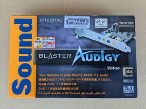 【1円スタート 未使用品】Sound Blaster Audigy (PCIカード)　ジャンク扱い