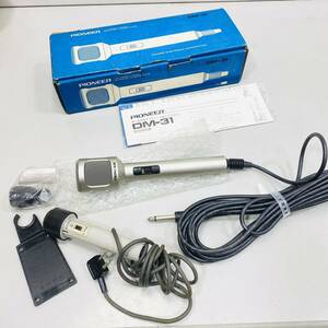 【240126-40】送料520円　PIONEER DM-31 DYNAMIC MICROPHONE / SONY ソニー カーディオイド ダイナミックマイクロホン F-25S 動作未確認