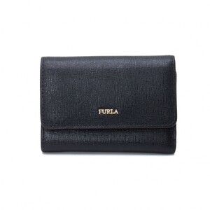 フルラFURLA 三つ折りウォレット 黒