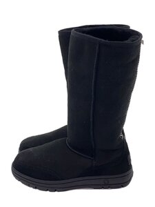 UGG australia◆ロングブーツ/-/BLK/ウール