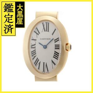 Cartier　カルティエ　W8000008　ベニュワールSM　イエローゴールド　金無垢　クォーツ　レディース　腕時計【200】C