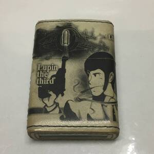 送料無料 ルパン三世 40th Anniversary Special 革巻き ZIPPO 2007年製 中古