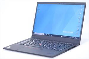 1円～ i7 16Gメモリ 10世代 バッテリー良好 Lenovo ThinkPad X1 Carbon Gen8 i7-10510U 16G 256G 14FHD Wi-Fi6 Win10