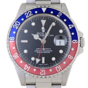 ［銀座店］ROLEX ロレックス GMTマスターII A番 1999年製 16710 腕時計 メンズ DH80491