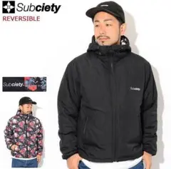 Subciety(サブサエティ) フーデッド リバーシブルジャケット ブルゾン