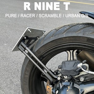 送料無料 Bmw RnineT Pure Racer Urban スクランブラー リア ナンバープレート ホルダー フレーム ブラケット