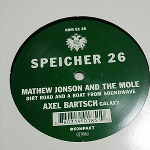 送料込み！12インチ　SPEICHER 26 MATHEW JONSON AND THE MOLE