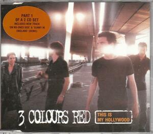 3 COLOURS RED/3・カラーズ・レッド/THIS IS MY HOLLYWOOD/UK盤/中古CDS①!!14812//