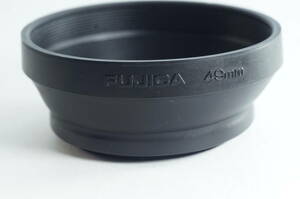 6A『とてもキレイ』 FUJICA 49mm ラバーフード EBC FUJINON 標準レンズ用