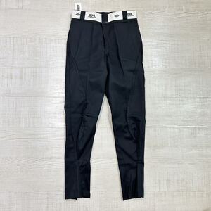 新品 BOWWOW バウワウ x Dickies ディッキーズ 再構築 リメイク インサイドアウト パンツ DRAPING REMAKE TROUSER BLACK ブラック サイズ L