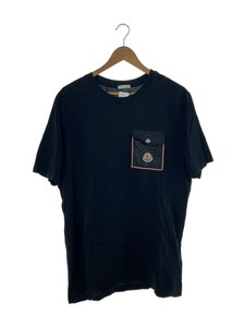 MONCLER◆Tシャツ/L/コットン/BLK/h10918c00048