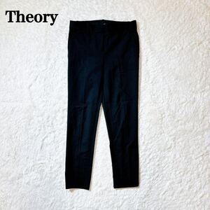 Theory セオリー TAILOR TESTRA.28 パンツ 00 ビジネス ブラック レディース C62417-87