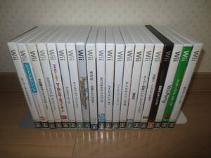 WiI ソフト 20本セット 送料込即決です。