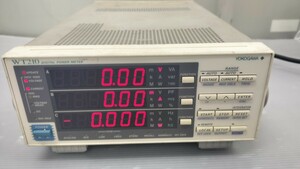 横河★YOKOGAWA★デジタルパワーメータ「WT210」 