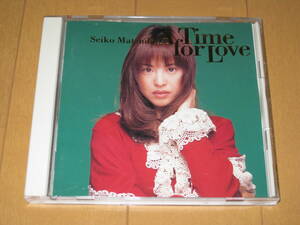 クリスマスCD A Time for Love 松田聖子 SRCL-2803 