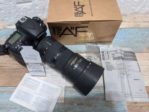 ニコン Nikon AF NIKKOR 80-200mm F2.8 D ED Zoom-Nikkor NEW 三脚座付きモデル 望遠ズームレンズ ニコン ニッコール 箱、取説、HB-7フード