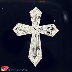 CROSS 十字架形ダイヤモンドセット 0.67ct 4PC/RT1422/CGL