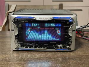 希少動作品□ケンウッド製2DIN CD/カセットデッキ DPX-5000 動作確認済