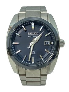 SEIKO◆ASTRON/GPS SOLAR/ソーラー腕時計/デジタル/ステンレス/SBXD005/3X22-0