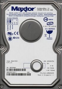 Maxtor DiamondMax 10 6B250R0 250GB ATA/IDE 7200rpm