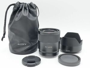 808■ほぼ新品■ SONY ソニー SONY Sonnar T* FE 55mm F1.8 ZA SEL55F18Z