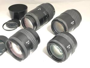 ★実用美品★ ミノルタ MINOLTA AF 75-300mm , 24-85mm , 100-300mm , 35-105mm #6450