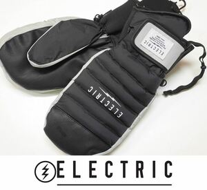 【新品:SALE】24 ELECTRIC PUFF MITTEN SNOW GLOVE - BLACK - Mサイズ エレクトリック 正規品 ミトン グローブ スノーボード