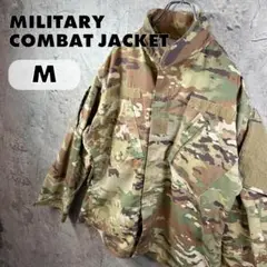 ミリタリー カモフラ コンバット ジャケット ARMY