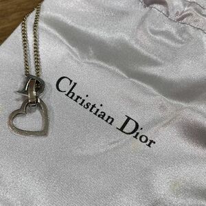 Christian Dior クリスチャンディオール ネックレス ハート ロゴ レディース ブランド 正規品 人気商品 送料無料 大特価 セール