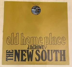 【当時物】レコード　Old home place J.D.CROWE The New South